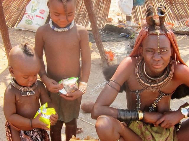 Les Himbas, peuple Pasteur éleveur de bétail