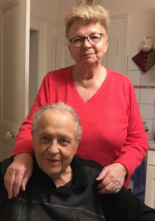 Papa 84 ans et maman 83 ans. 60 ans de mariage